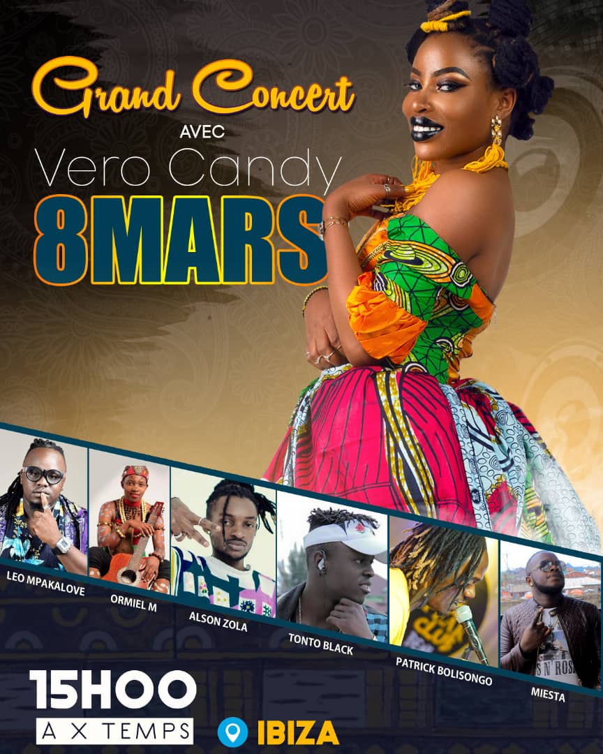 Lire la suite à propos de l’article Vero Candy en Concert du 8 Mars à Goma.