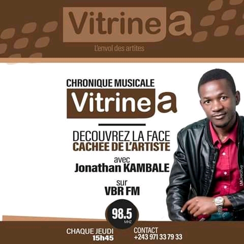 Sur  Vbr FM 98.5Mhz Voldie Mapenzi et PAC Mesrimes dans l’émission vitrine A. En podcast   sur www.virunga-radio.com